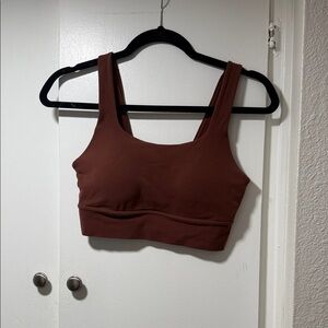 Nike Chocolate Brown Sports Bra